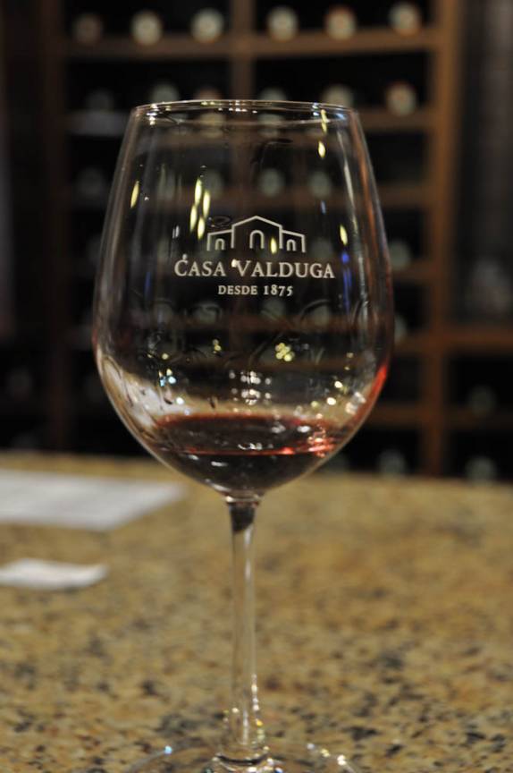 Degustação de vinhos na Casa Valduga, no Vale dos Vinhedos, em Bento Gonçalves - RS